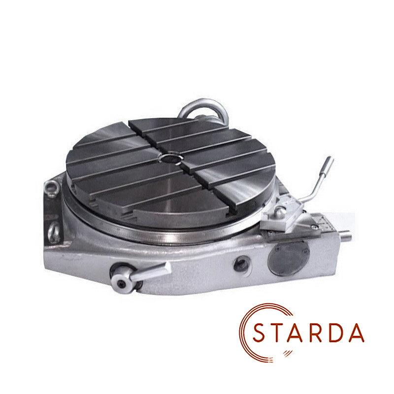 Поворотный круглый с ручным и механизированным приводами стол 7204-0023-01 Ф400 STARDA